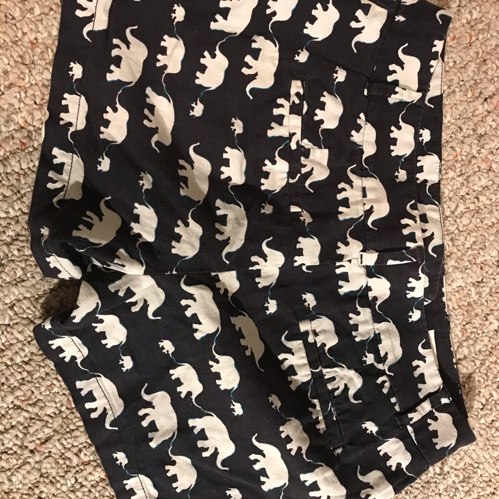 The Loft size 4 Riviera short with elephant print